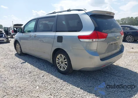 2011 Toyota Sienna Xle V6 из США, поврежденный, VIN 5TDYK3DC8BS146813
